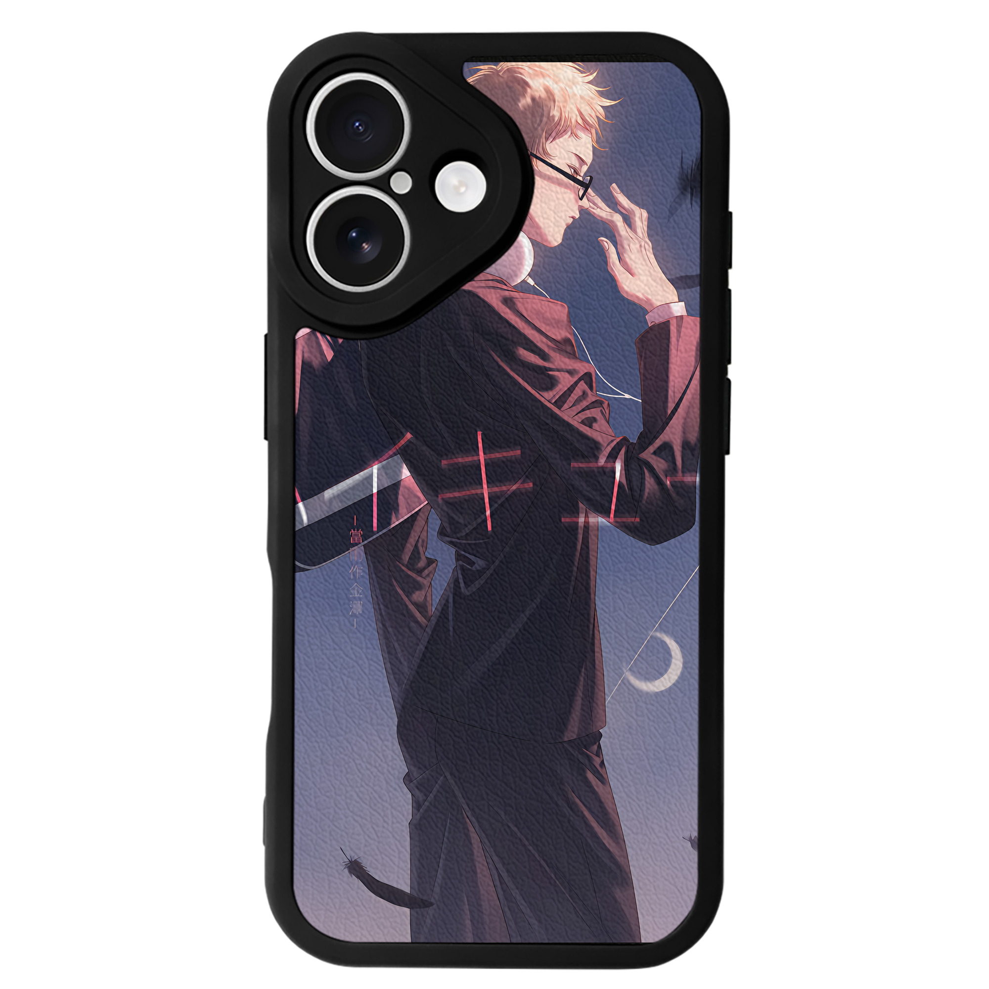 （画像用） ハイキュー!! Haikyu!! 【iPhone 16シリーズ対応】シリコンスマホケース（レザー調） 材質：シリコン